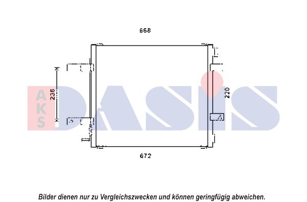 AKS DASIS Kondensaator,kliimaseade 372016N